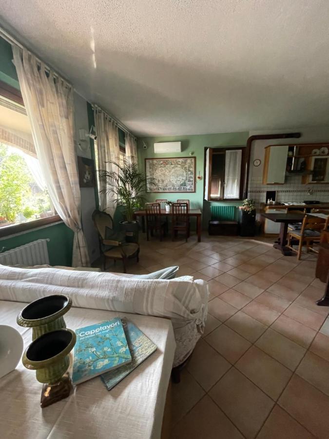 Il Giardino Di Emilia - Intero Appartamento In Villa Con Giardino Privato E Piscina Estiva Pontirolo Nuovo Buitenkant foto